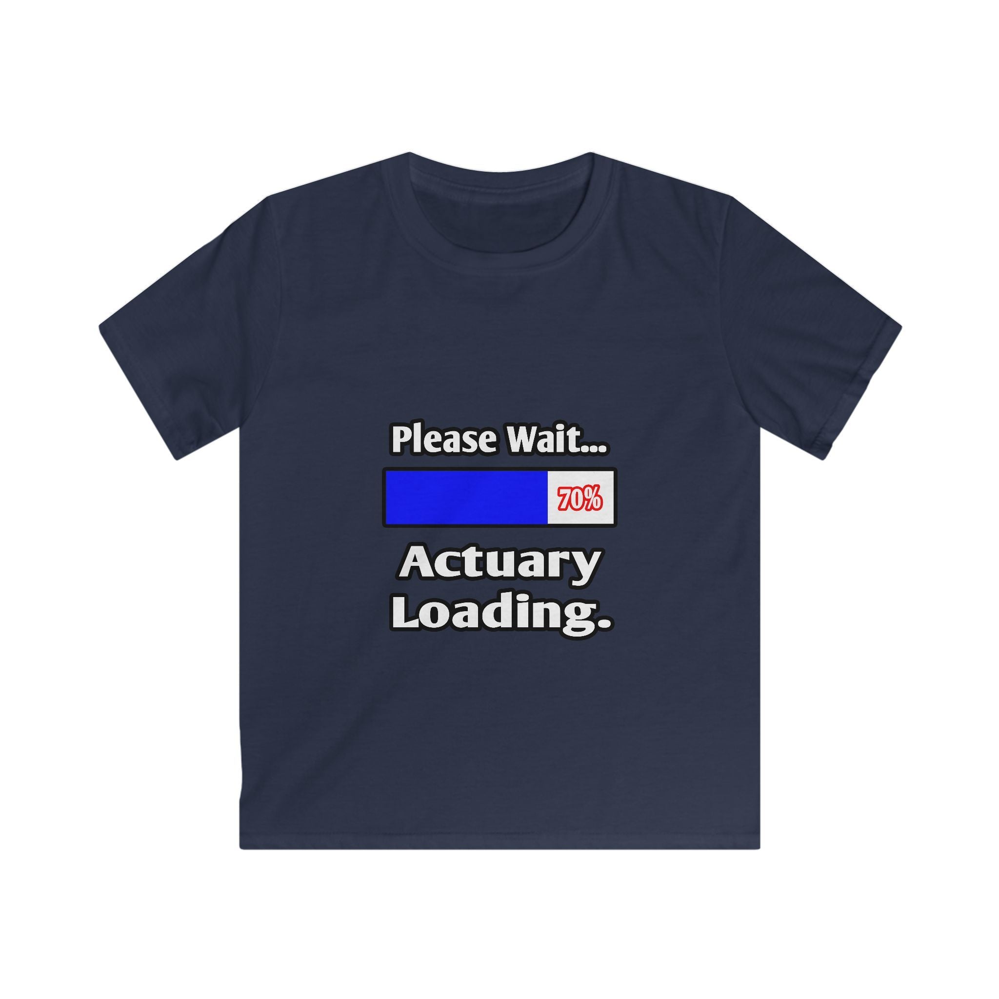 Please Wait...Actuary Loading - Kids Softstyle Tee