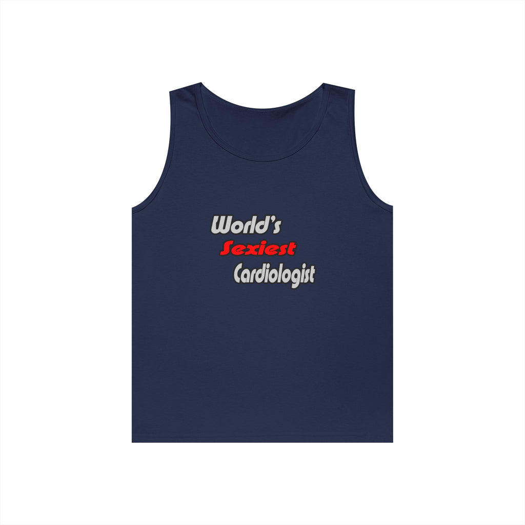 World's Sexiest Cardiologist - Unisex Heavy Cotton Tank Top