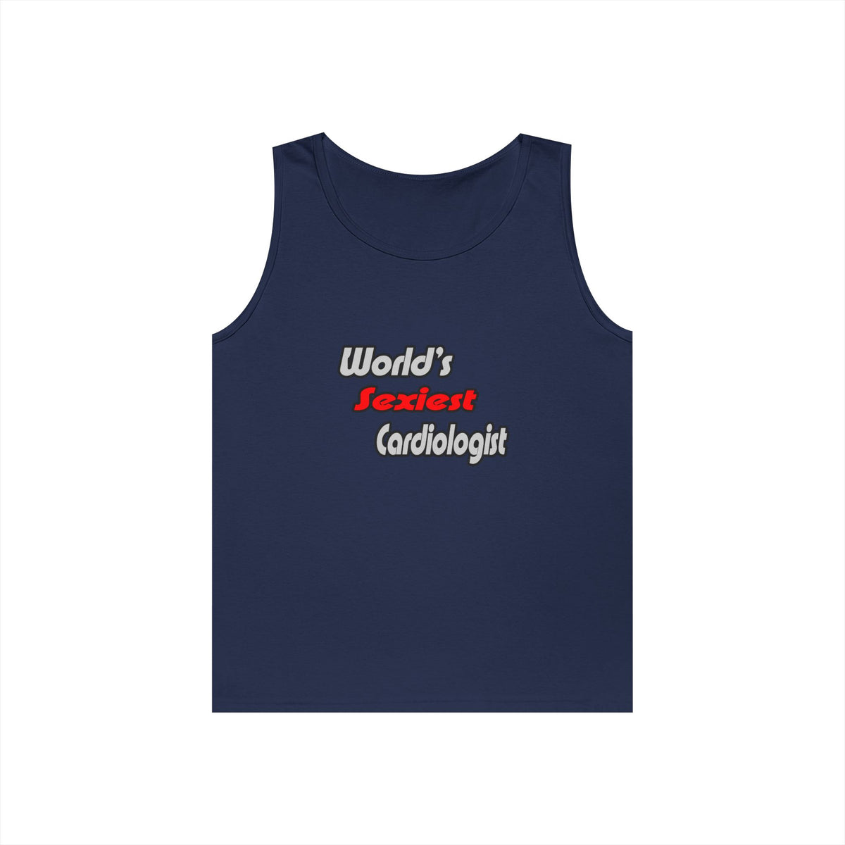World's Sexiest Cardiologist - Unisex Heavy Cotton Tank Top