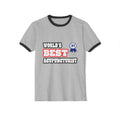 World's Best Acupuncturist - Unisex Cotton Ringer T-Shirt