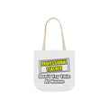 Professional Teacher...Don't Try This At Home - Canvas Tote Bag, 5-Color Straps
