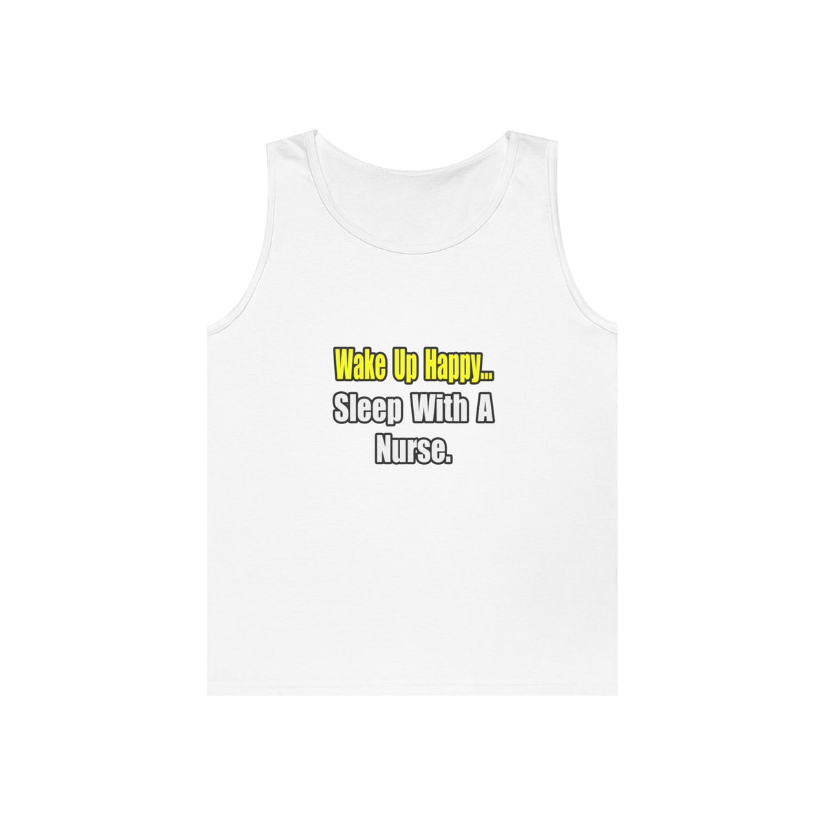 Sleep With a Nurse - Unisex Heavy Cotton Tank Top