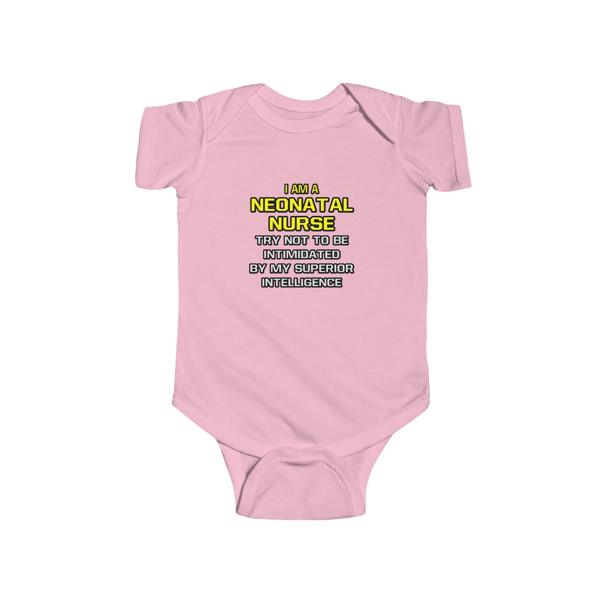 Neonatal Nurse...Superior Intelligence - Infant Fine Jersey Bodysuit