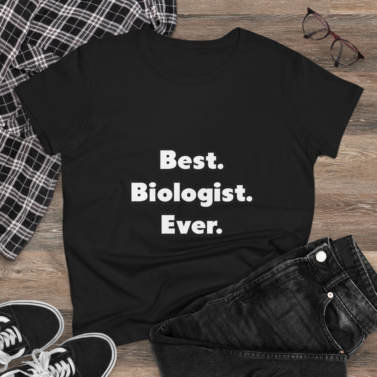 Best. Biologist. Ever - Women's Midweight Cotton Tee