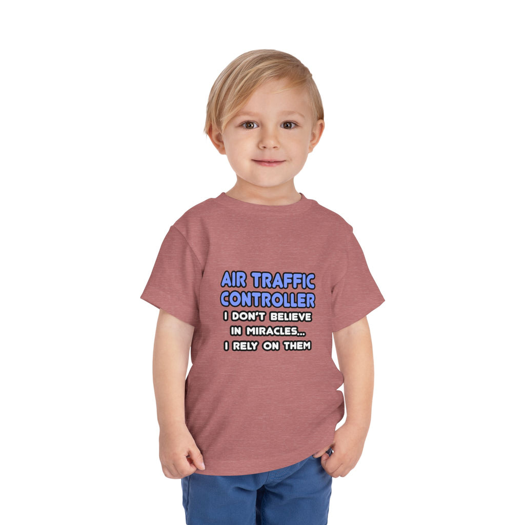 Miracles and Air Traffic Controllers - Toddler Short Sleeve Tee
