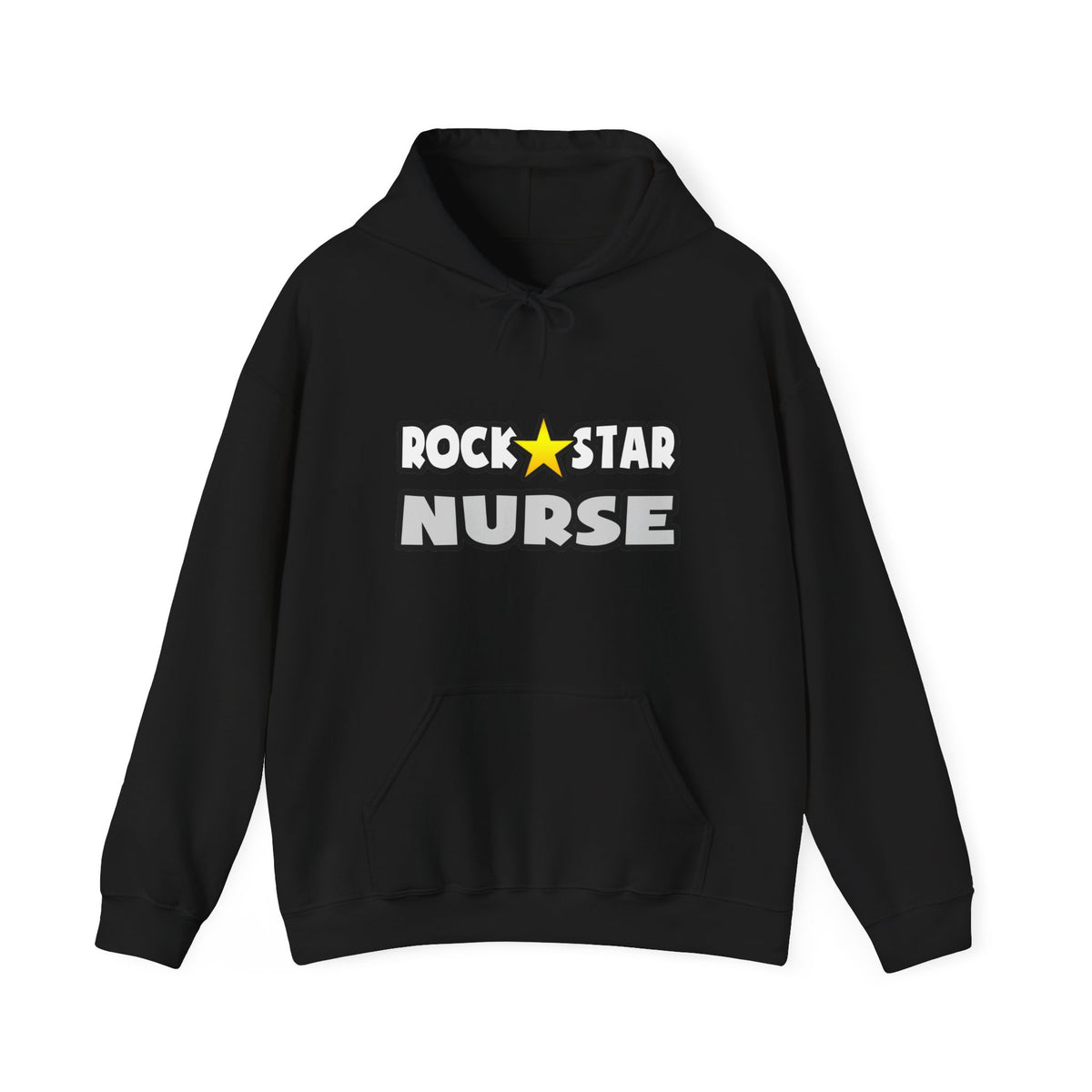 Rock Star Nurse (2) - Unisex Heavy Blend™ Hooded Sweatshirt