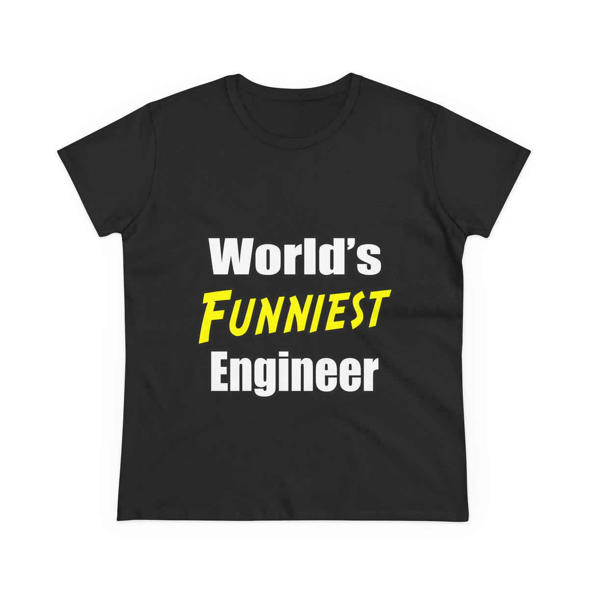 World's Funniest Engineer - Women's Midweight Cotton Tee