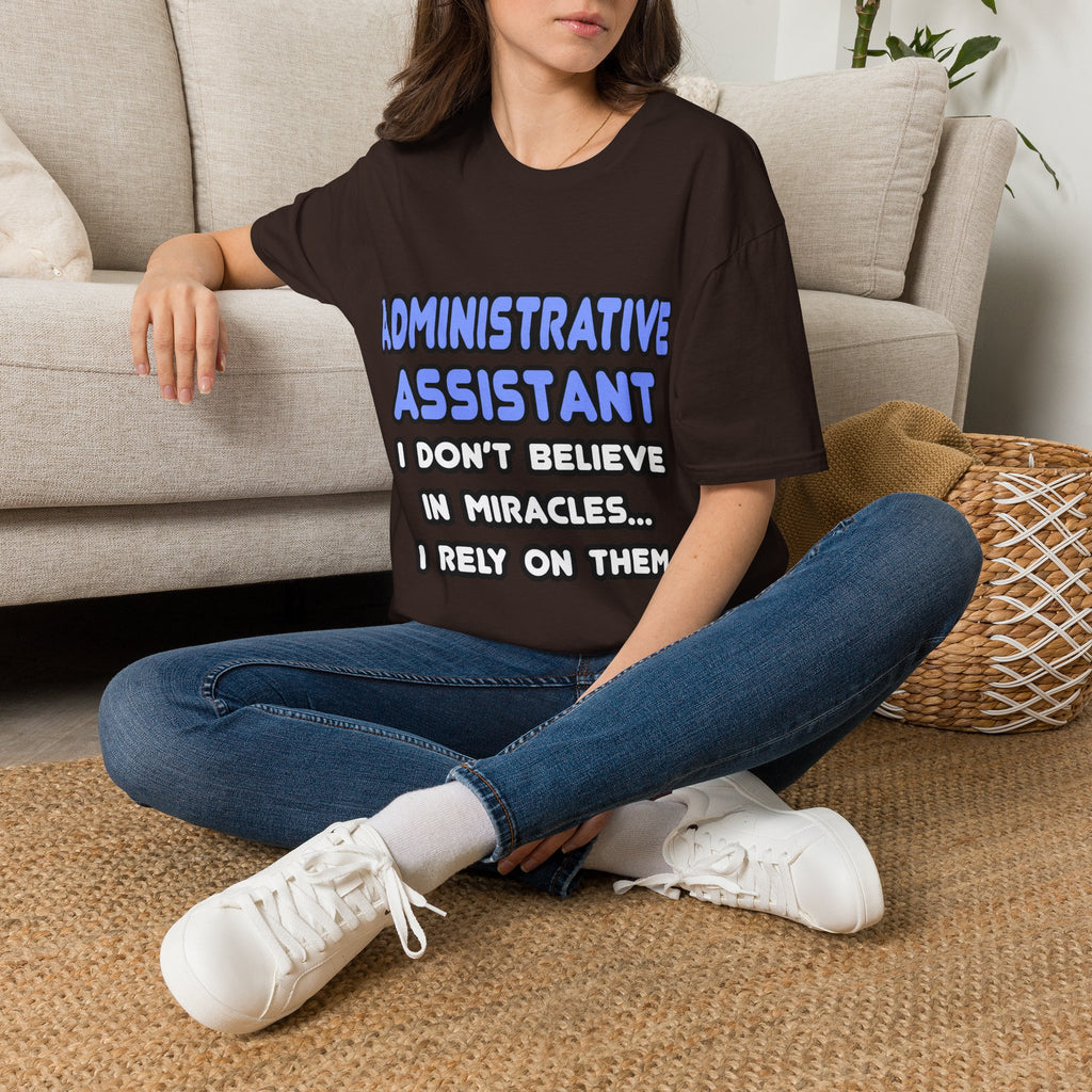 Miracles and Administrative Assistants - Unisex Softstyle T-Shirt