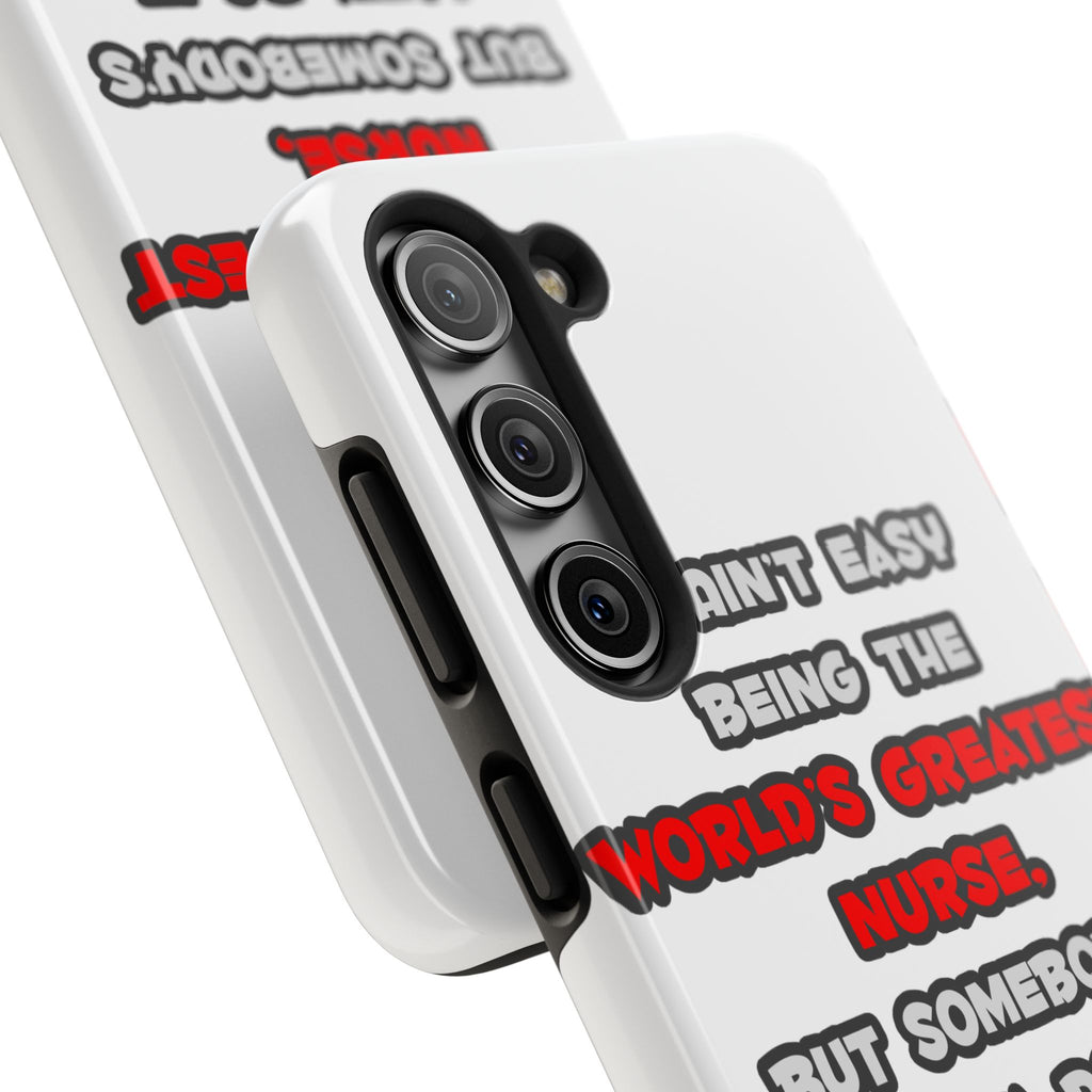 World's Greatest Nurse Joke - Tough Phone Cases