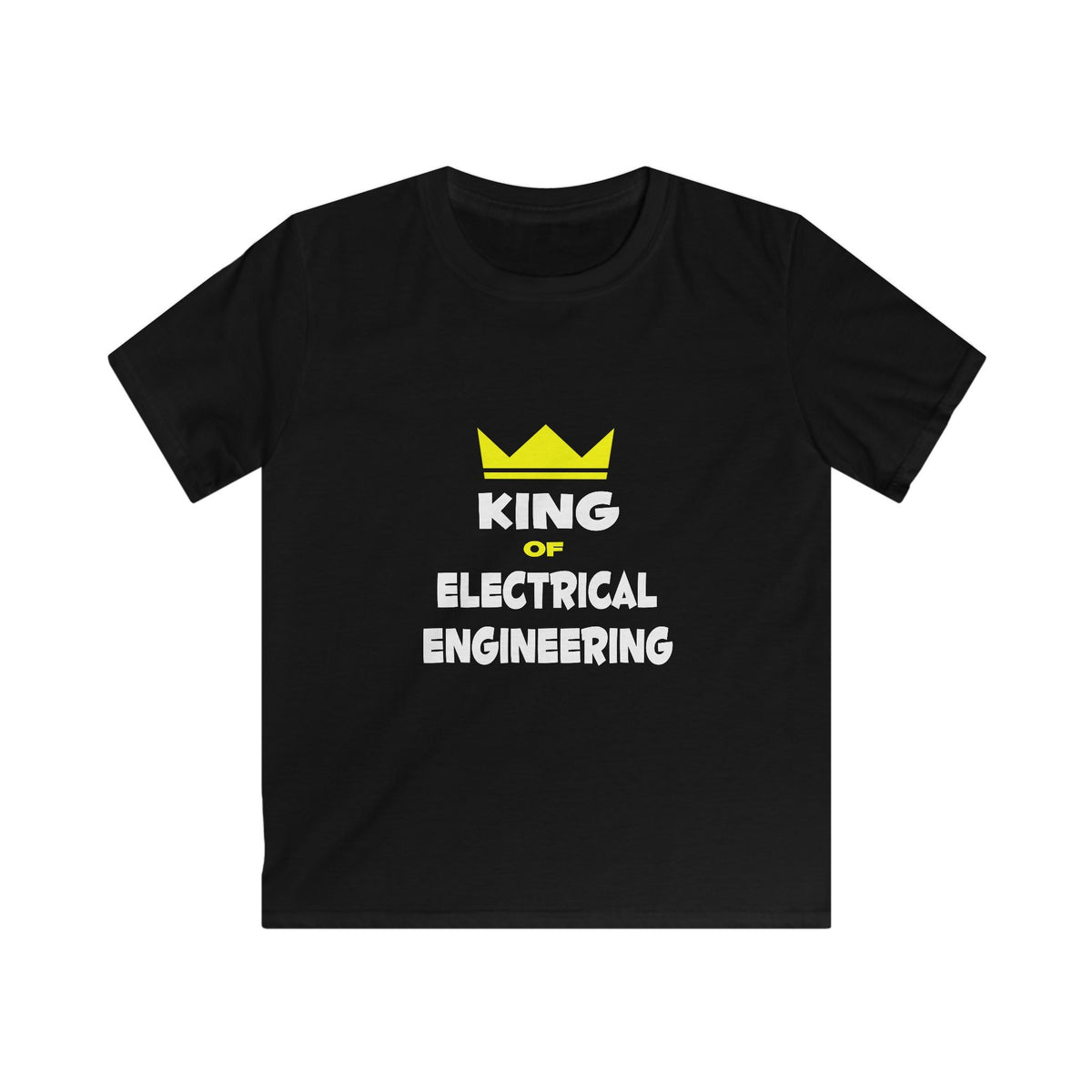King of Electrical Engineering - Kids Softstyle Tee