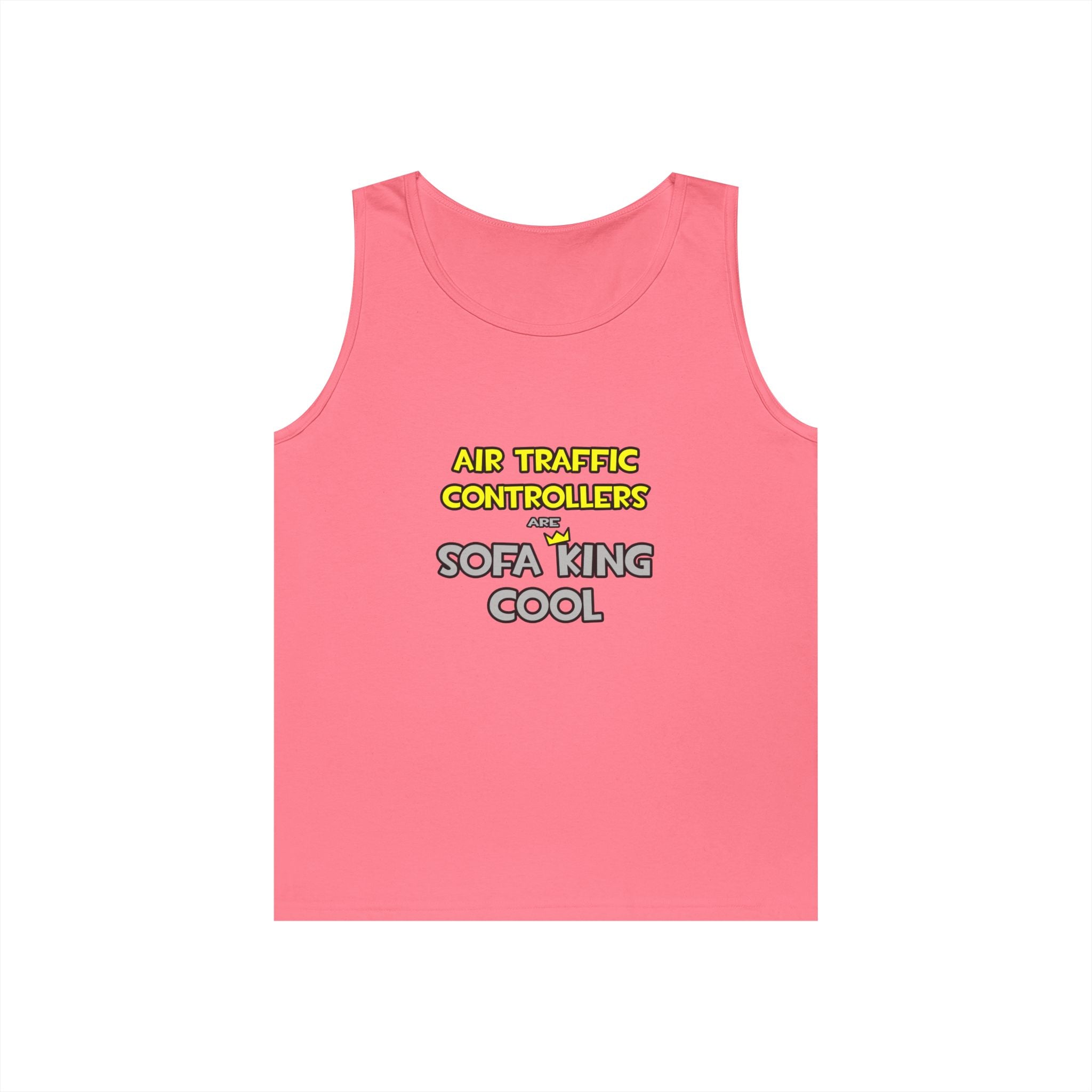 Air Traffic Controllers Are Sofa King Cool - Unisex Heavy Cotton Tank Top