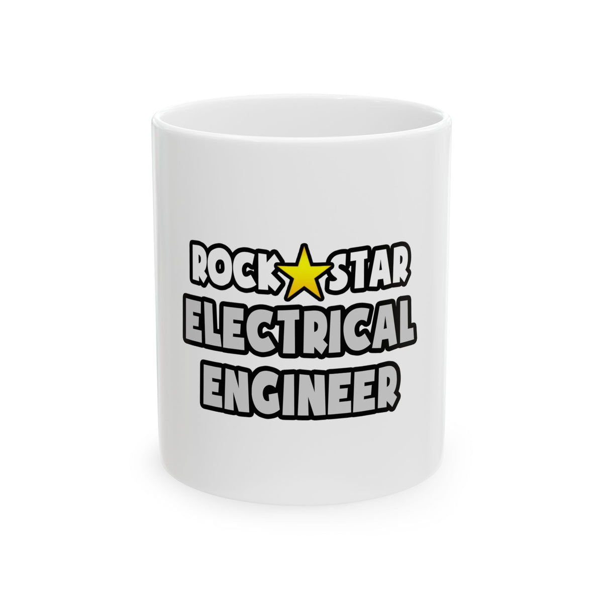Rock Star Electrical Engineer - Ceramic Mug, (11oz, 15oz)