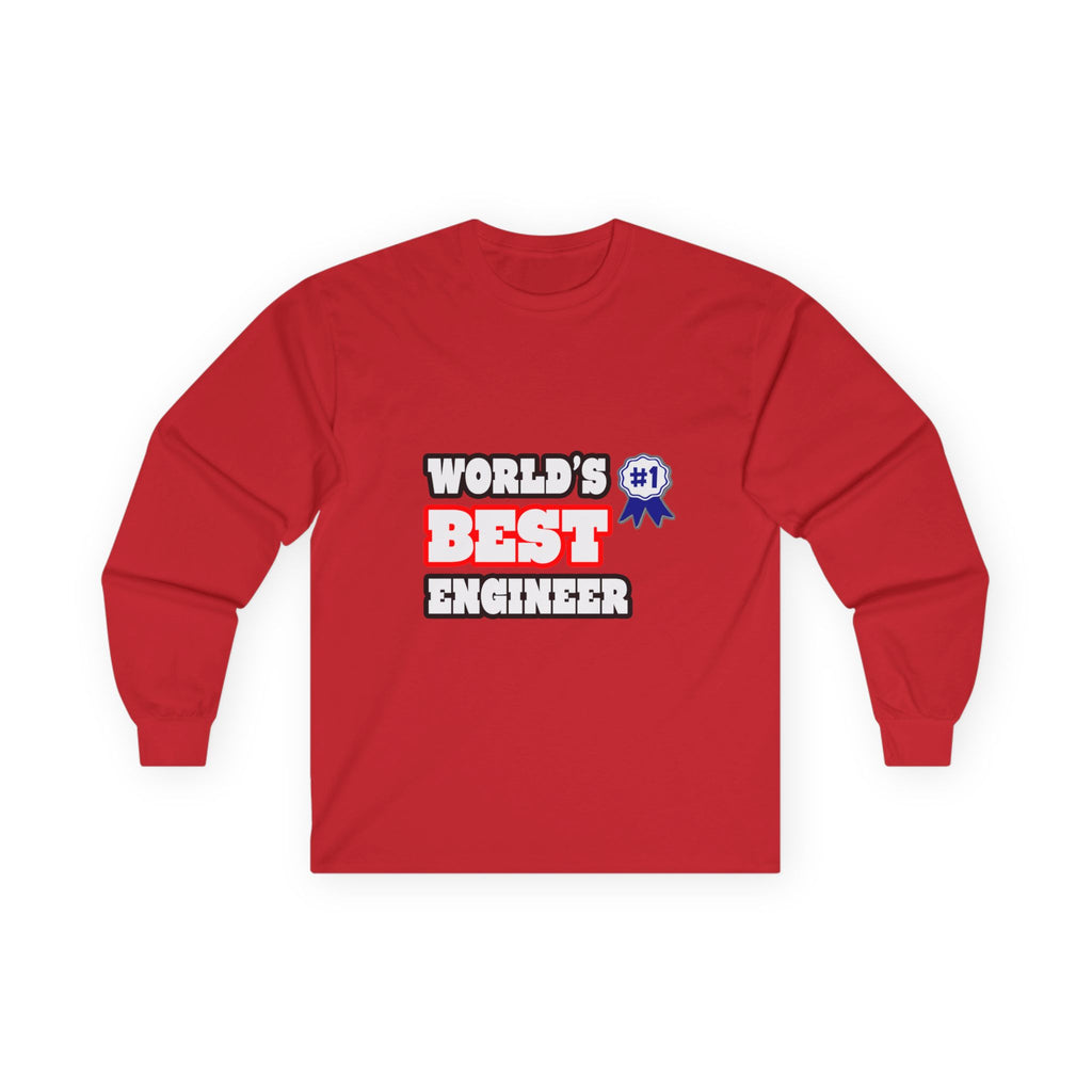 World's Best Engineer - Unisex Ultra Cotton Long Sleeve Tee