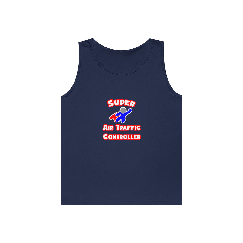 Super Air Traffic Controller - Unisex Heavy Cotton Tank Top