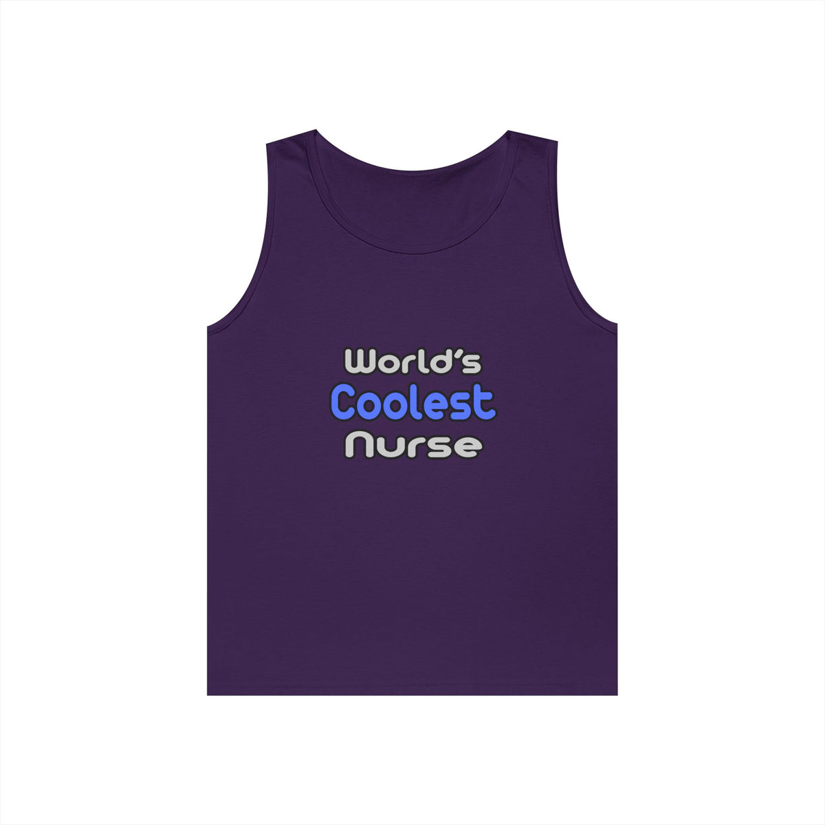 World's Coolest Nurse - Unisex Heavy Cotton Tank Top