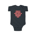 National 'Sleep With an Aerospace Engineer' Day - Infant Fine Jersey Bodysuit