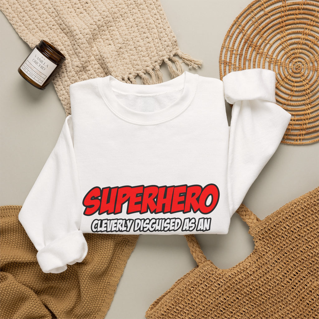 Superhero...Aerospace Engineer - Unisex Heavy Blend™ Crewneck Sweatshirt
