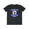 Conserve Water .. Shower With an EMT - Men's Lightweight Fashion Tee