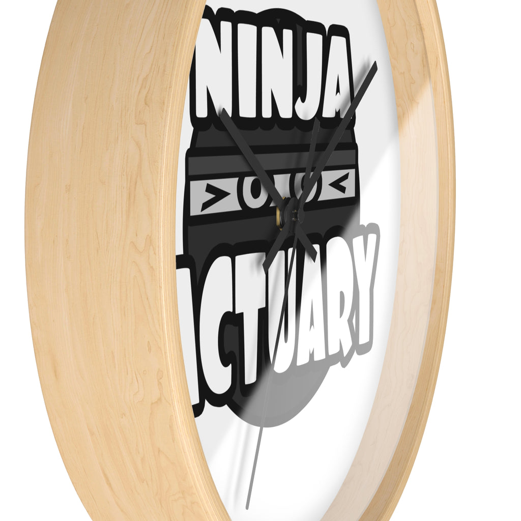Ninja Actuary - Wall Clock
