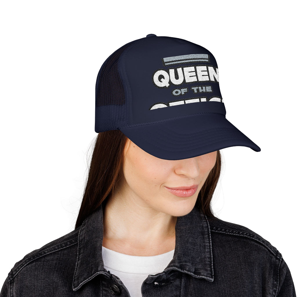 Queen of the Office - Foam Trucker Hat