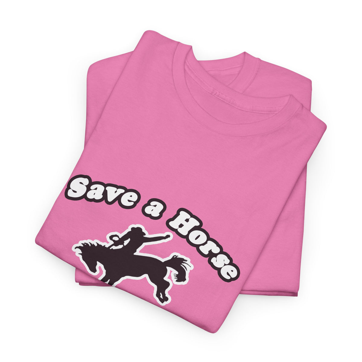 Save Horse Ride Biologist - Unisex Heavy Cotton Tee