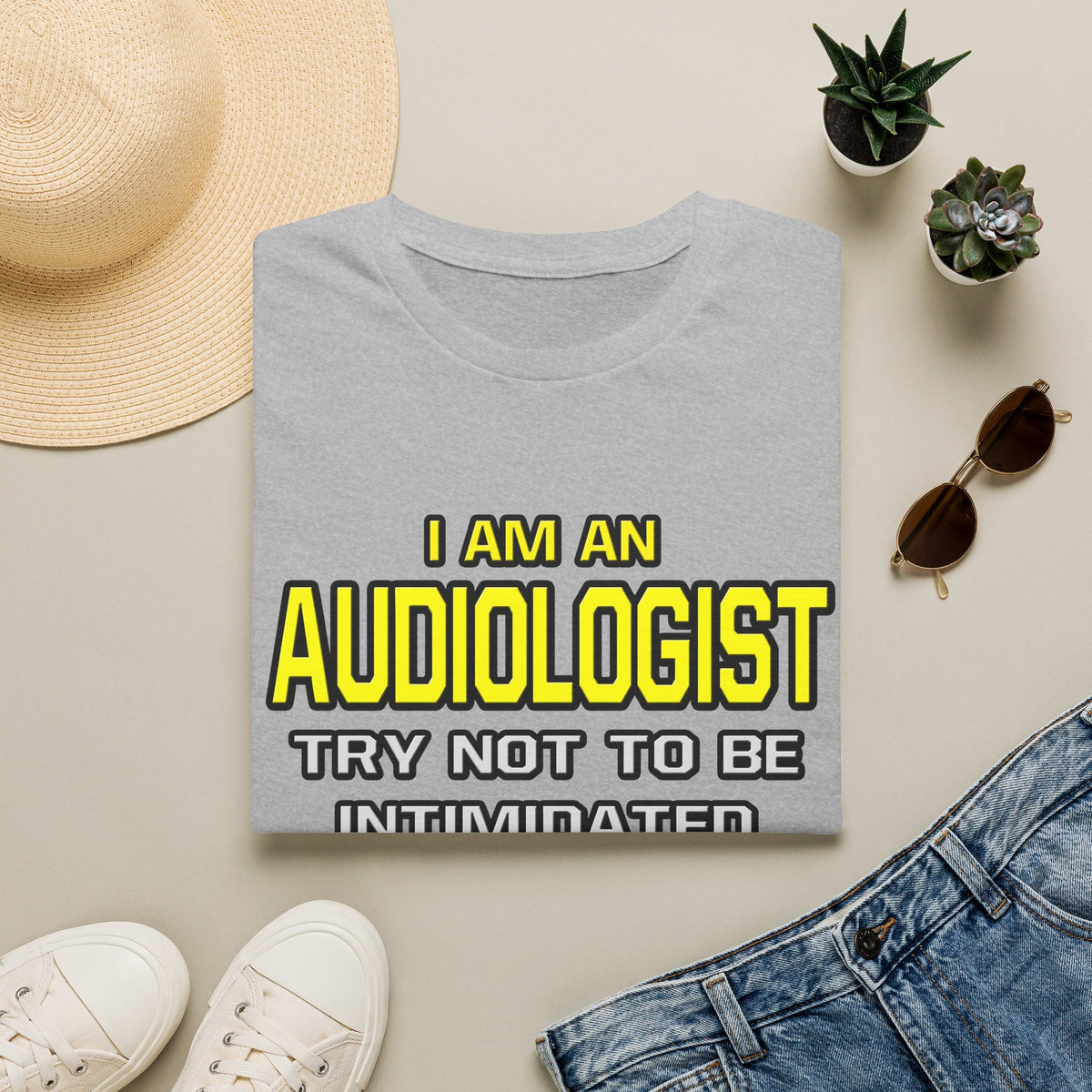 Audiologist...Superior Intelligence - Unisex Softstyle T-Shirt