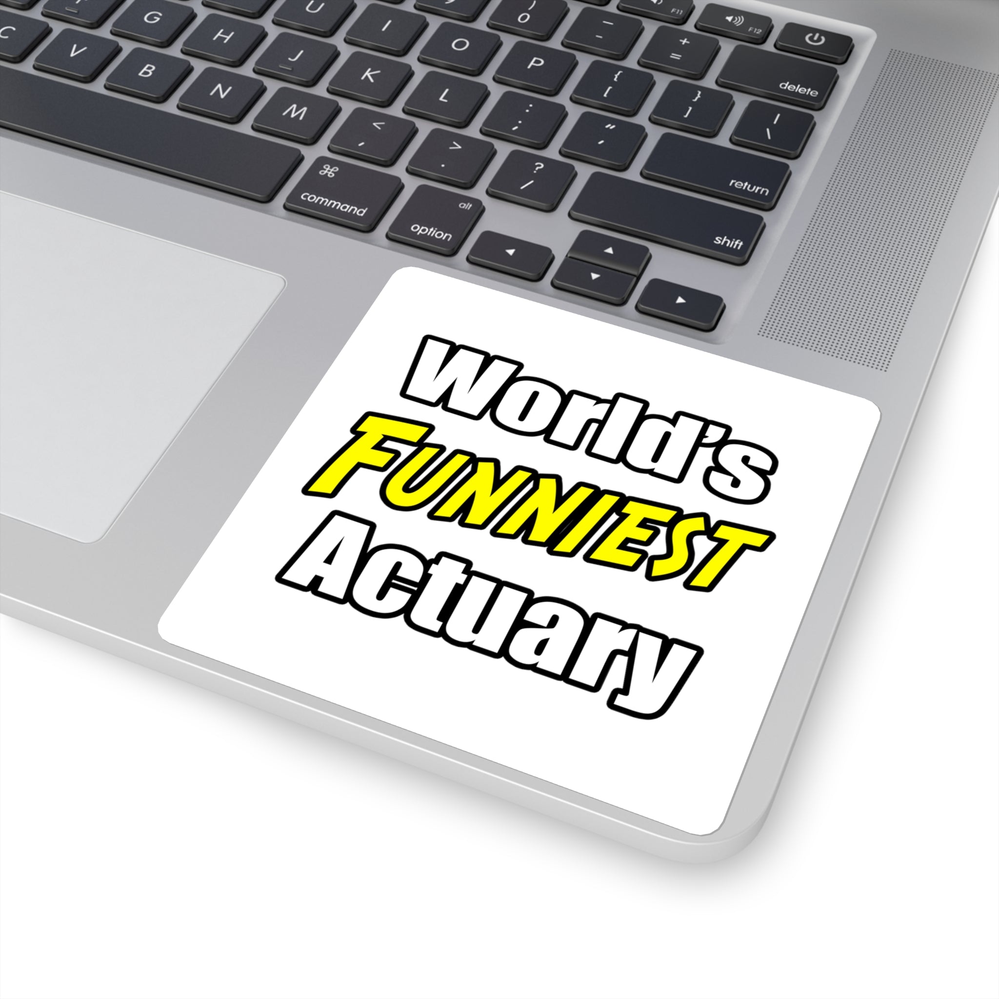 World's Funniest Actuary - Square Stickers