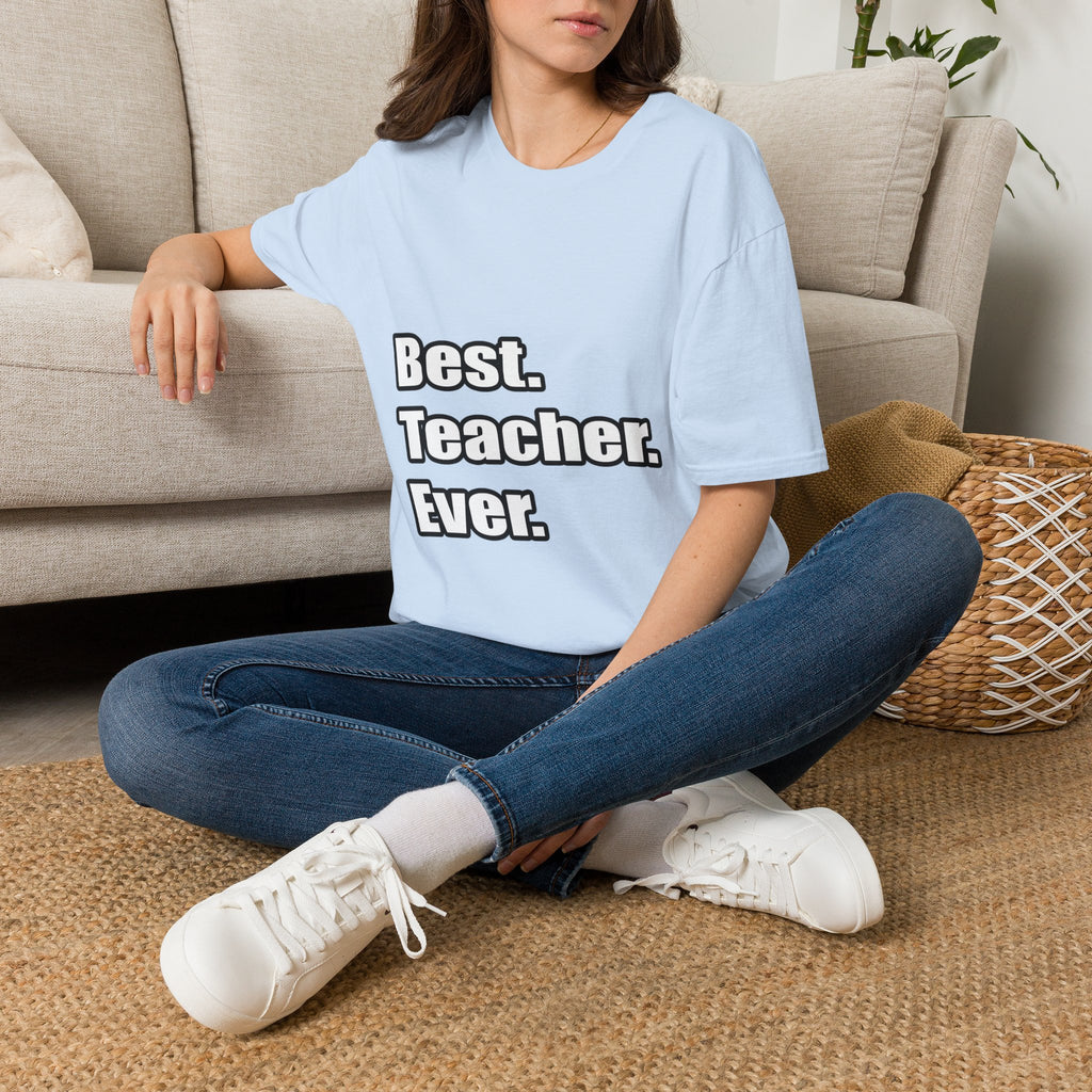 best teacher ever - Unisex Softstyle T-Shirt