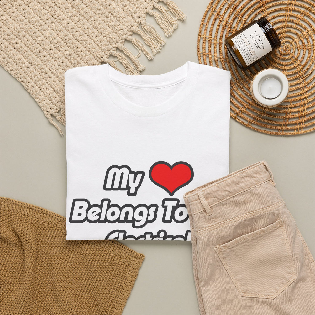 My Heart Belongs To An Electrical Engineer - Unisex Heavy Cotton Tee