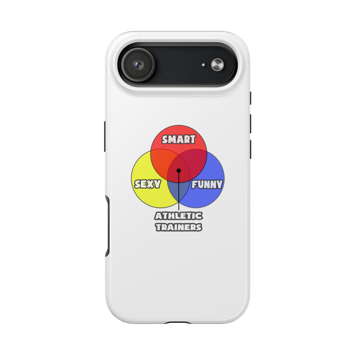 Venn Diagram .. Athletic Trainers - Tough Phone Cases