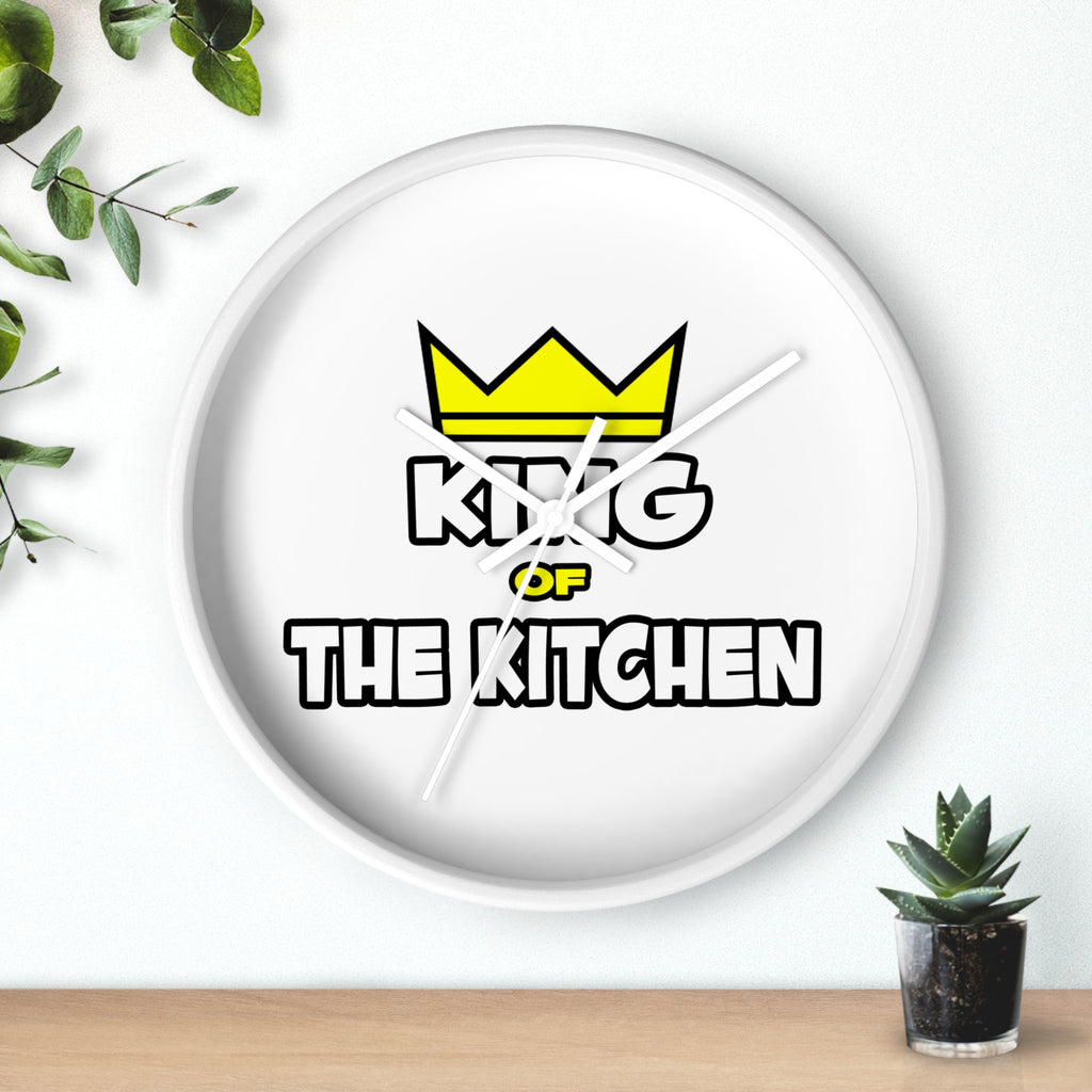King of the Kitchen - Wall Clock