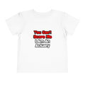You Can't Scare Me...Actuary - Toddler Short Sleeve Tee