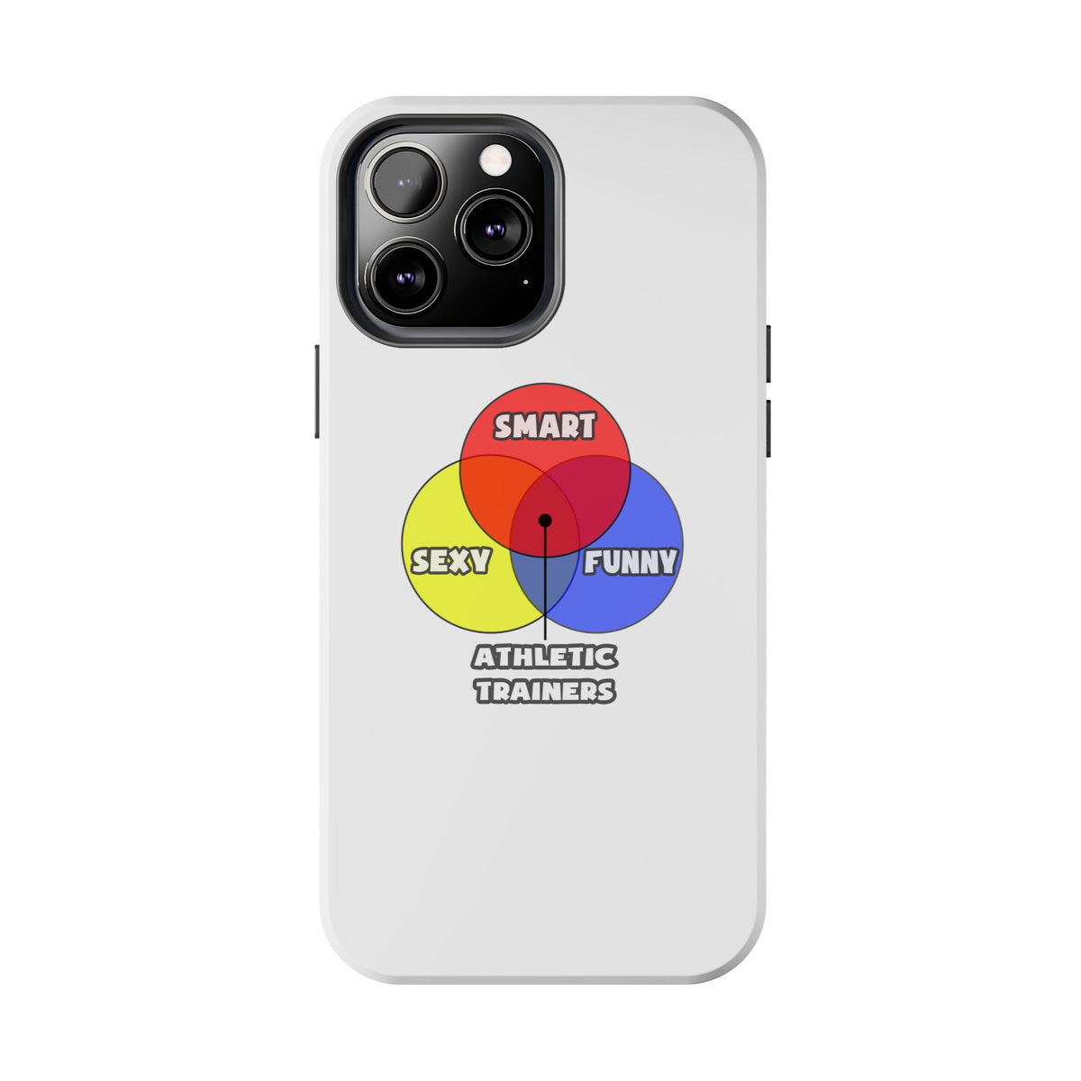 Venn Diagram .. Athletic Trainers - Tough Phone Cases