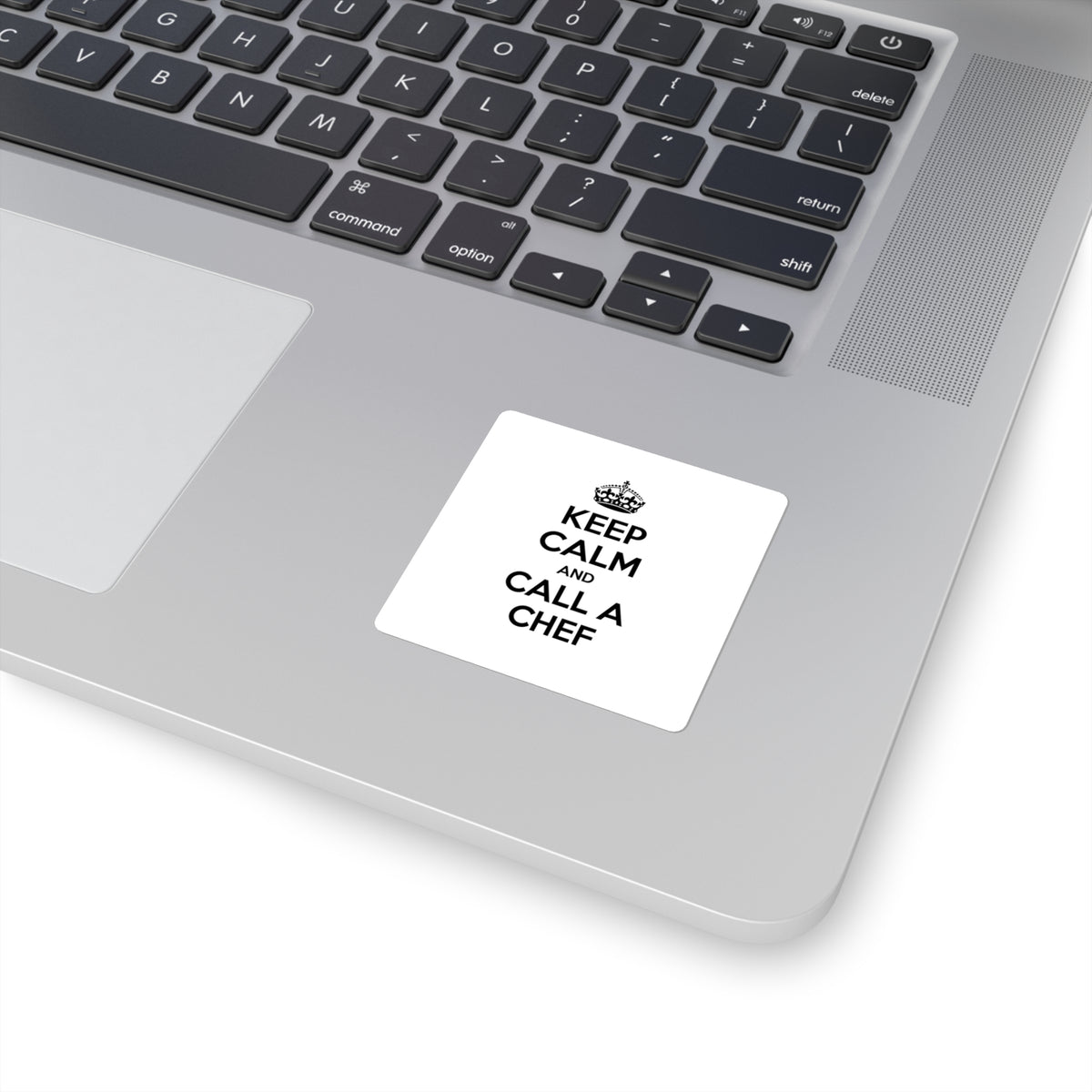 Keep Calm and Call a Chef - Square Stickers
