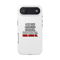 Deal With It ... Funny Athletic Trainer - Tough Phone Cases