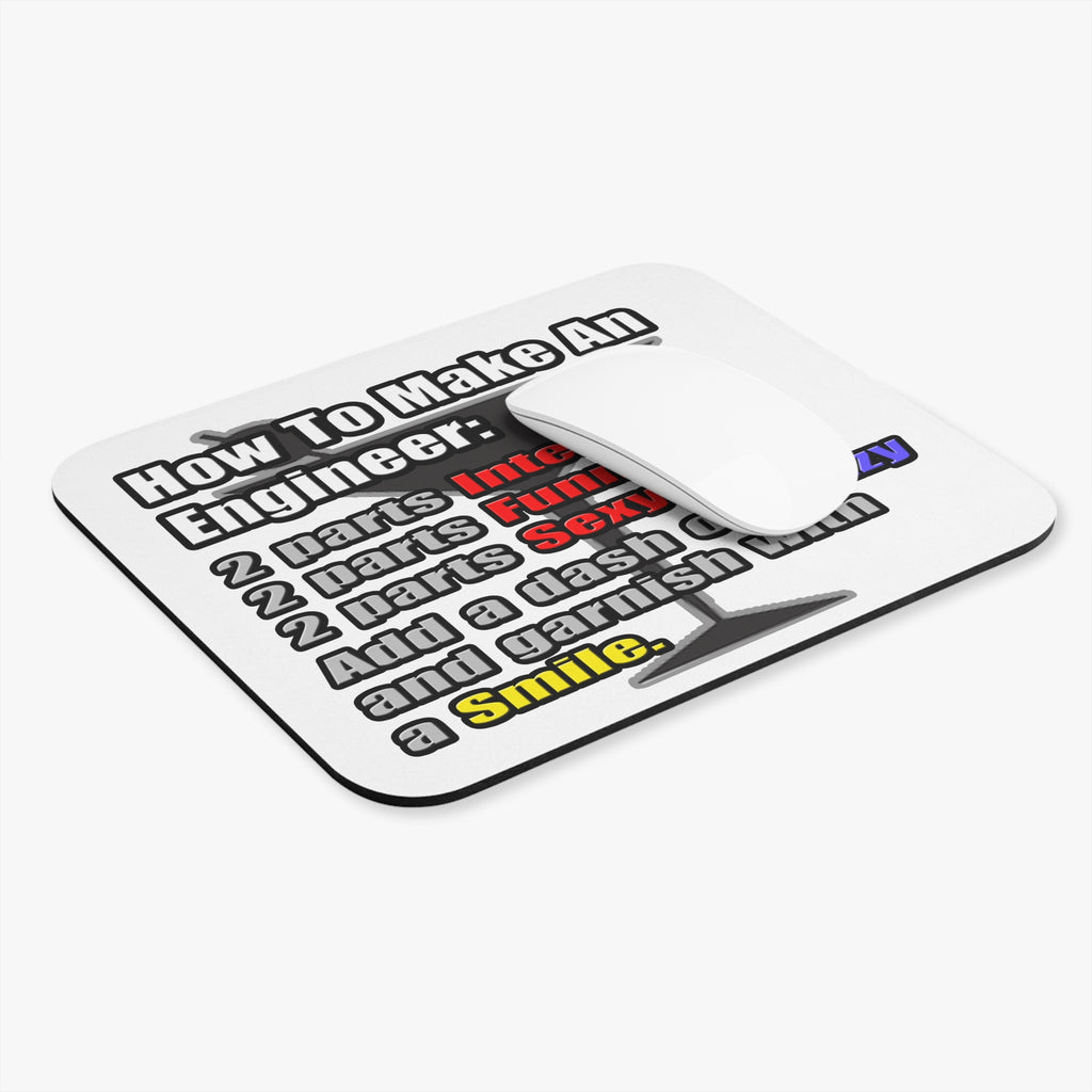 How To Make an Engineer - Mouse Pad (Rectangle)