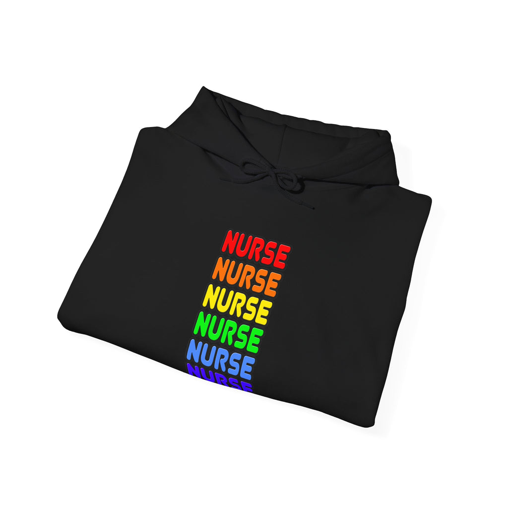 Rainbow Nurse - Unisex Heavy Blend™ Hooded Sweatshirt