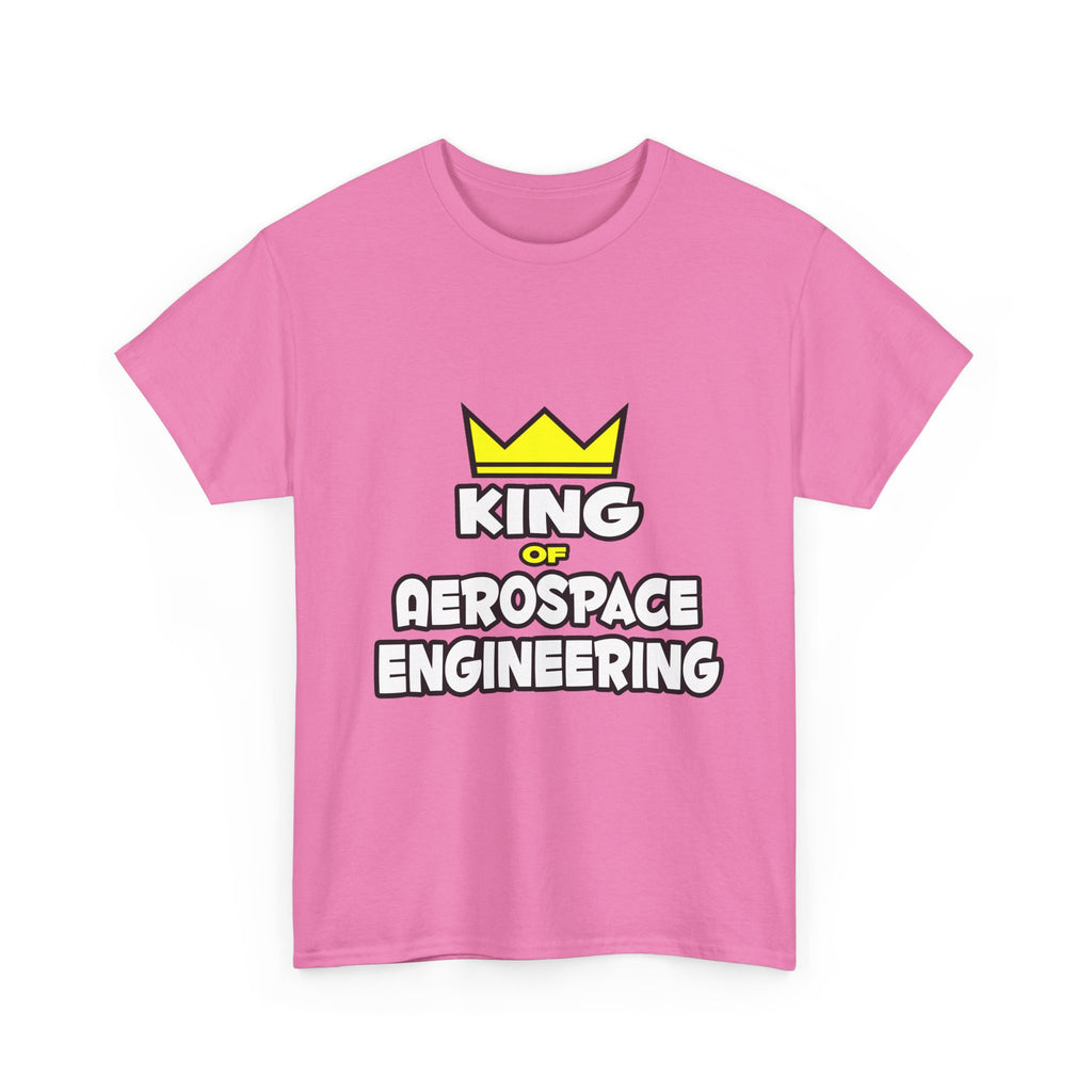 King of Aerospace Engineering - Unisex Heavy Cotton Tee