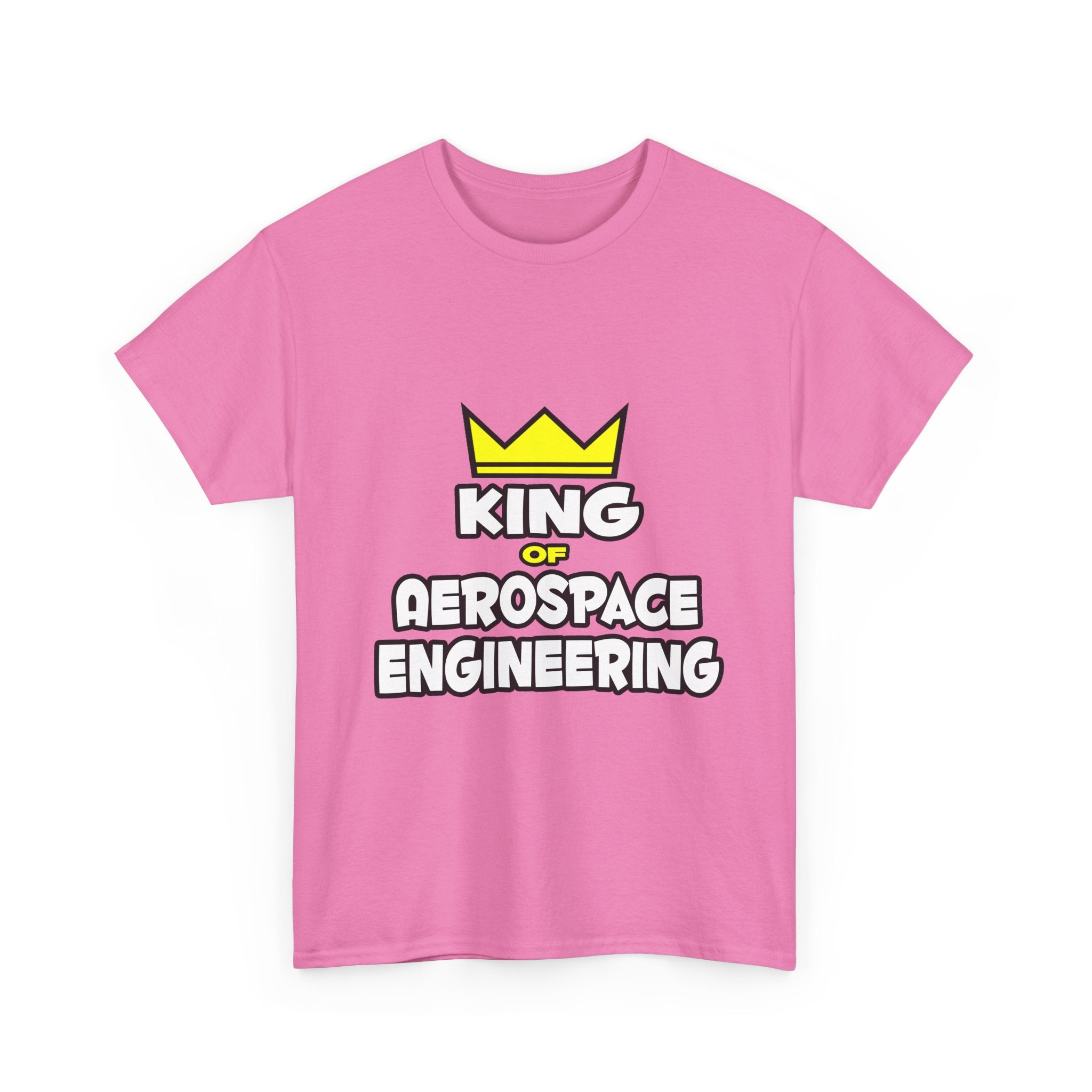 King of Aerospace Engineering - Unisex Heavy Cotton Tee