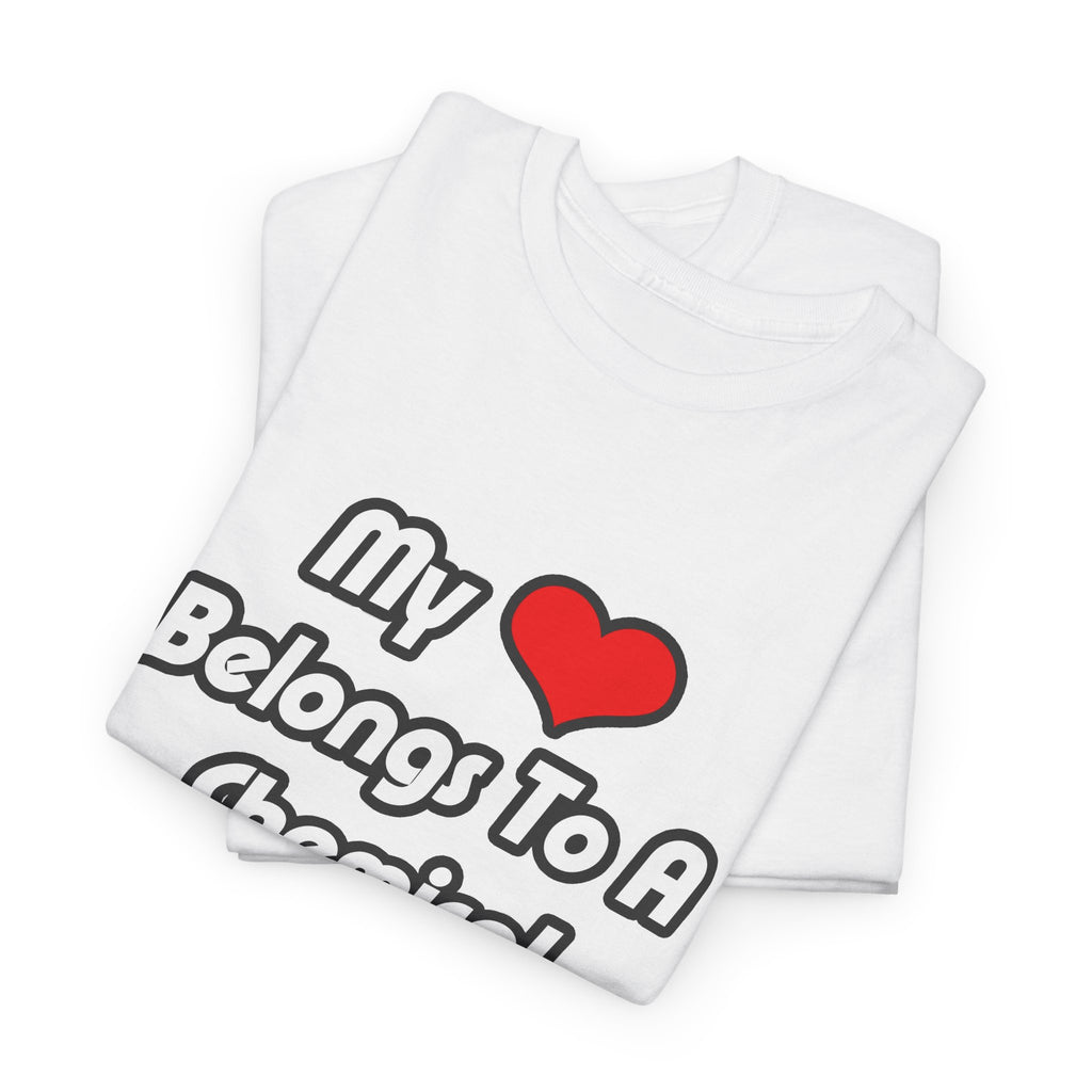 My Heart Belongs To A Chemical Engineer - Unisex Heavy Cotton Tee
