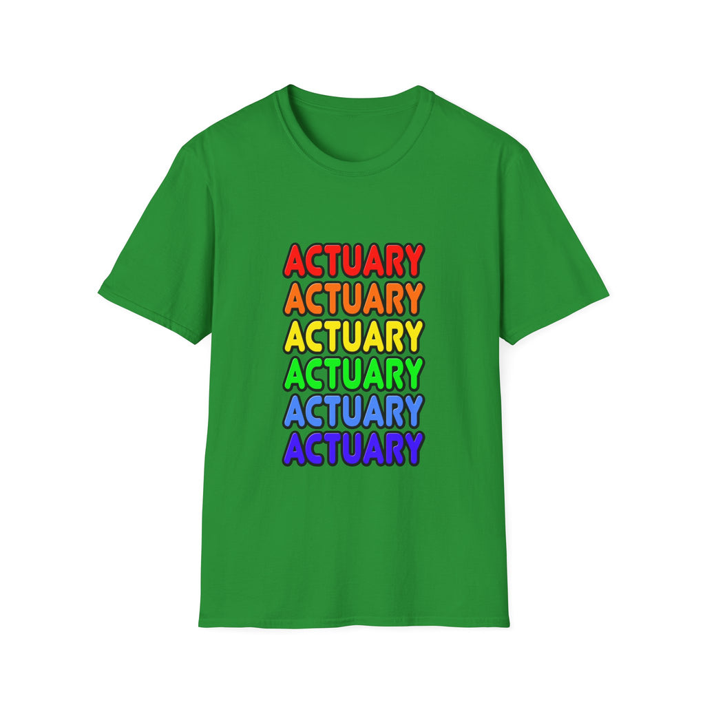 Rainbow Actuary - Unisex Softstyle T-Shirt