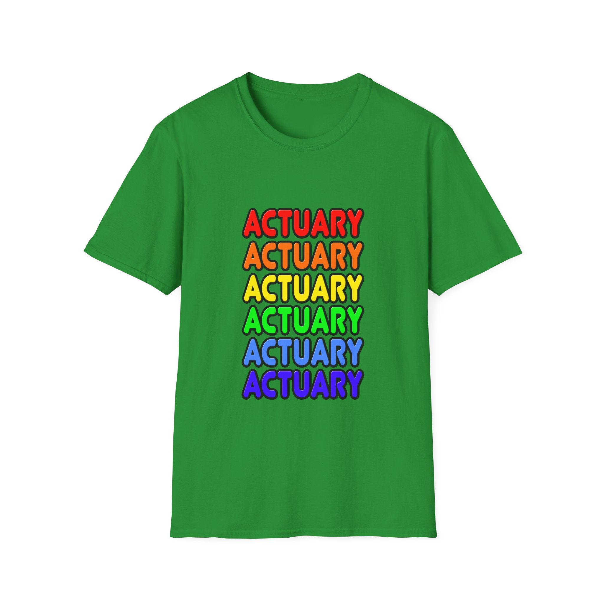 Rainbow Actuary - Unisex Softstyle T-Shirt