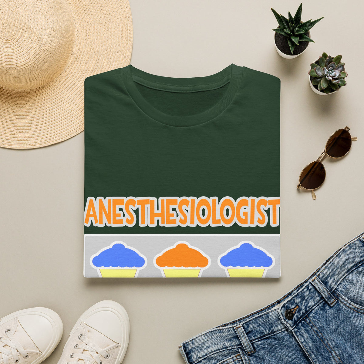 Anesthesiologist ... Will Work For Cupcakes - Unisex Softstyle T-Shirt