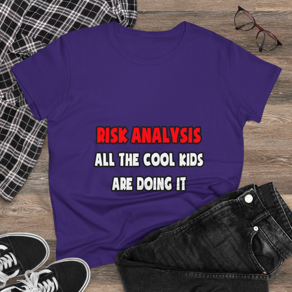 Funny Actuary Shirts and Gifts - Women's Midweight Cotton Tee