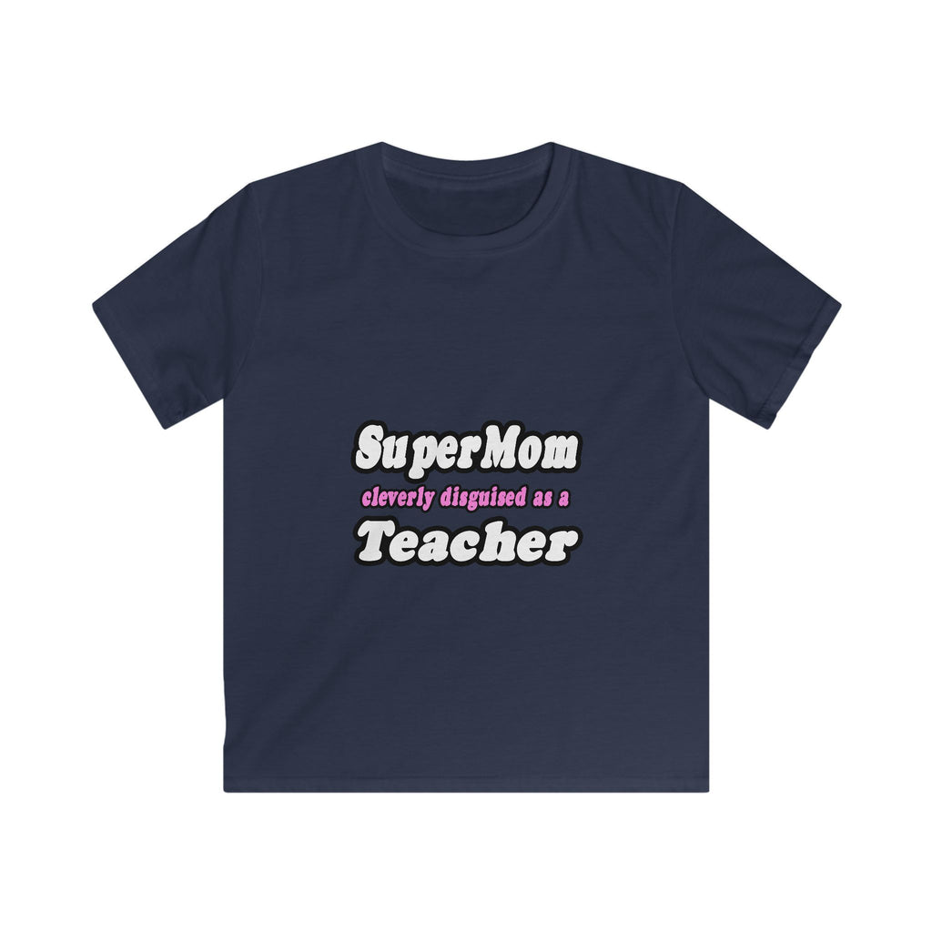 supermom teacher - Kids Softstyle Tee
