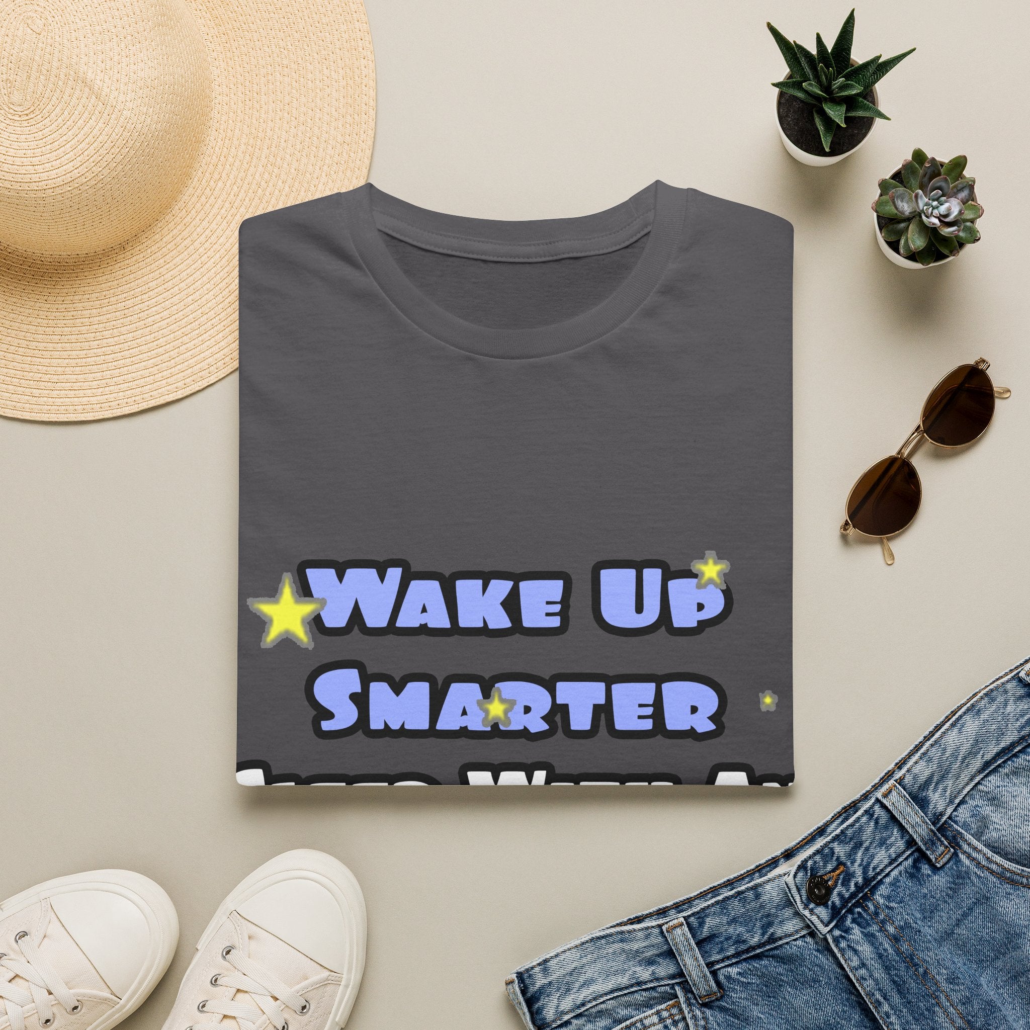 Wake Up Smarter...Sleep With an Air Traffic Controller - Unisex Softstyle T-Shirt