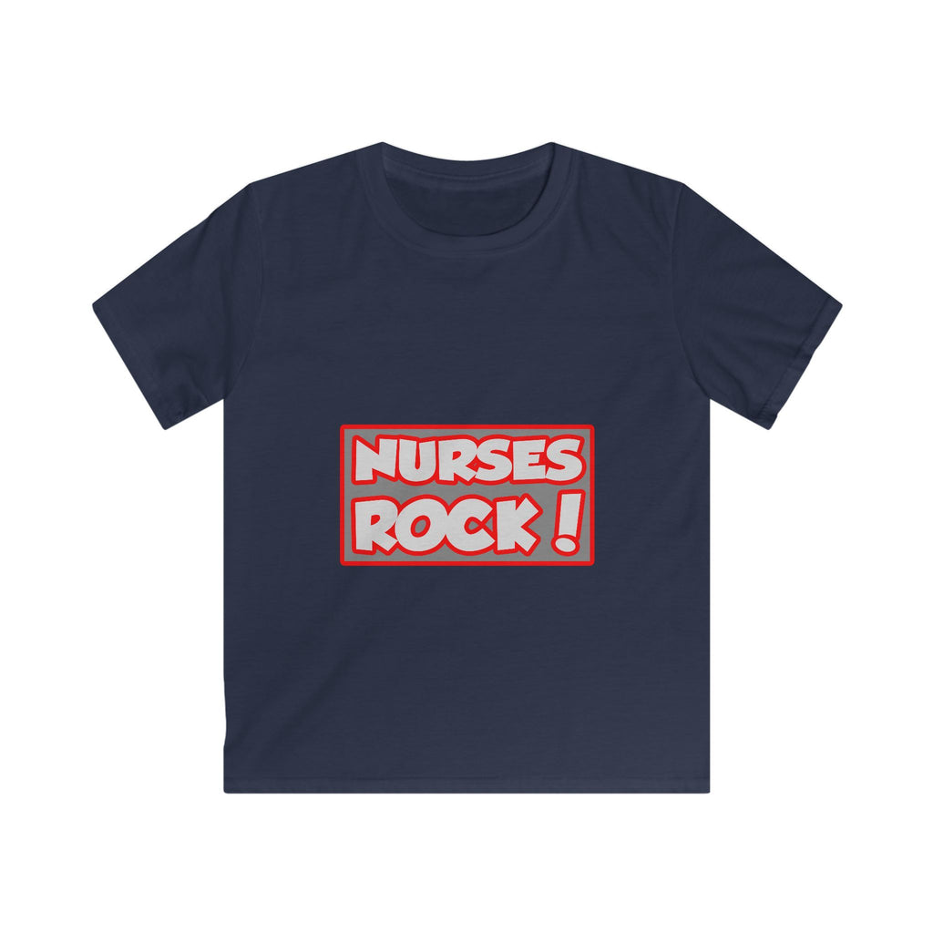 Nurses Rock! - Kids Softstyle Tee