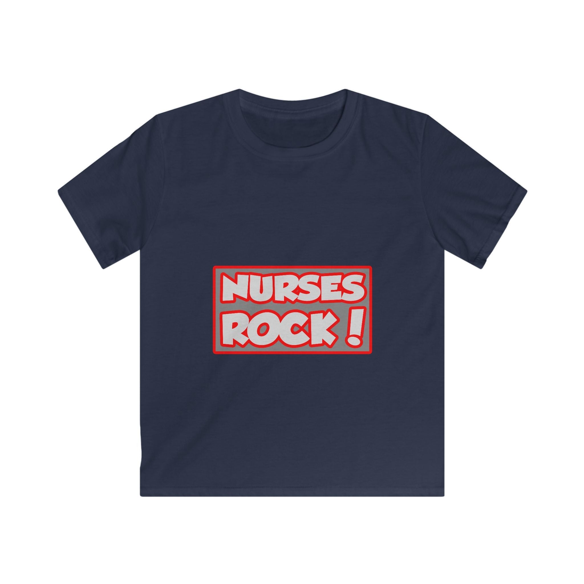 Nurses Rock! - Kids Softstyle Tee