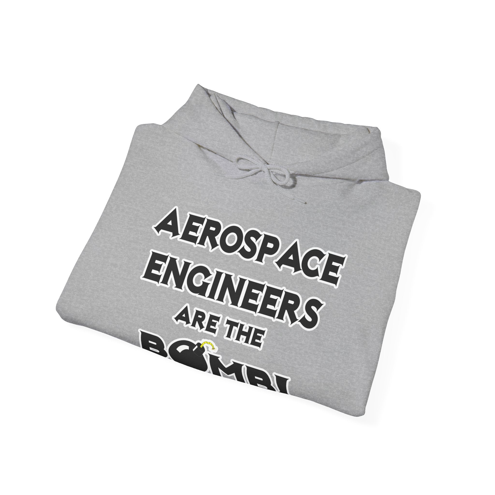 Aerospace Engineers Are The Bomb! - Unisex Heavy Blend™ Hooded Sweatshirt