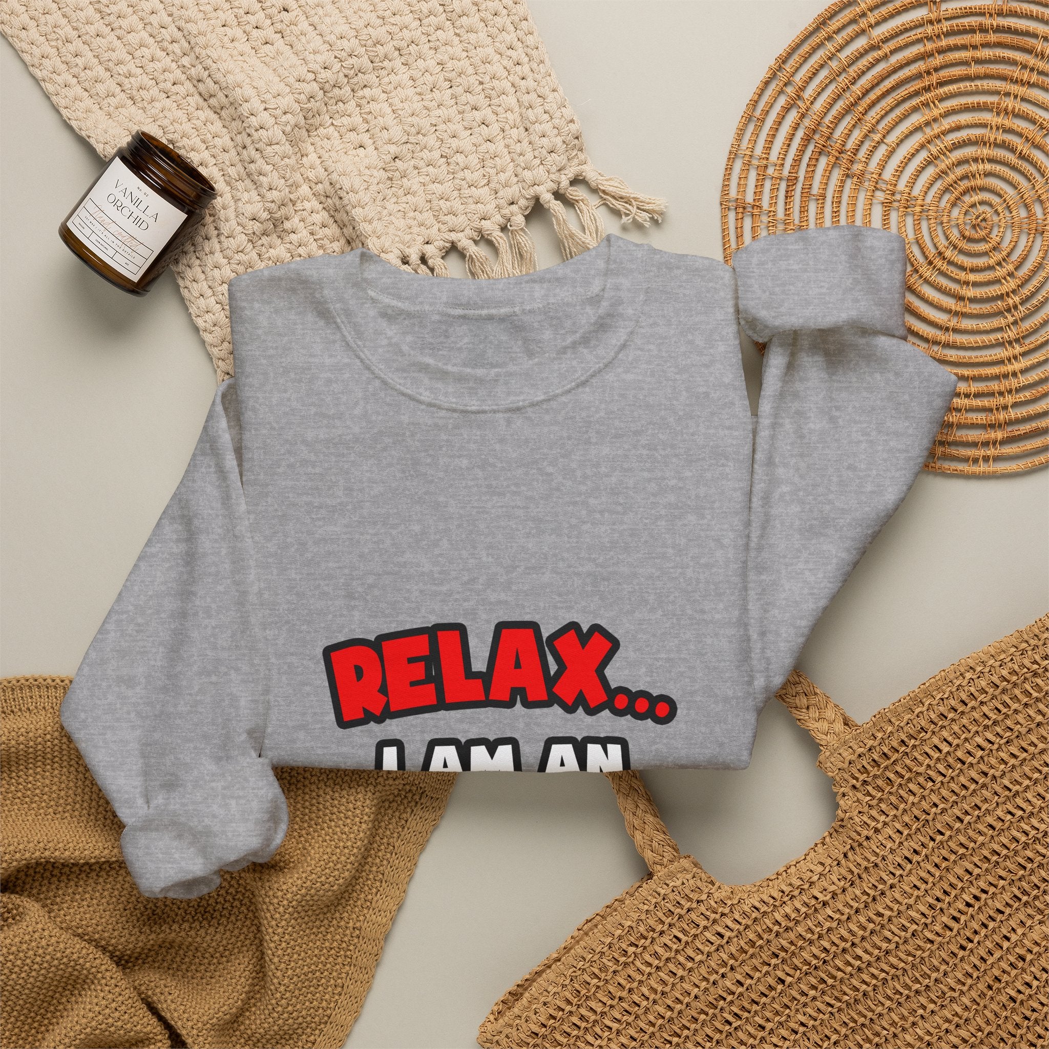 Relax ... I Am An Aerospace Engineer - Unisex Heavy Blend™ Crewneck Sweatshirt